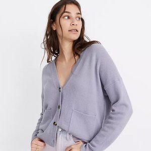 Madewell Short Kent Ex-Boyfriend Cardigan Sweater